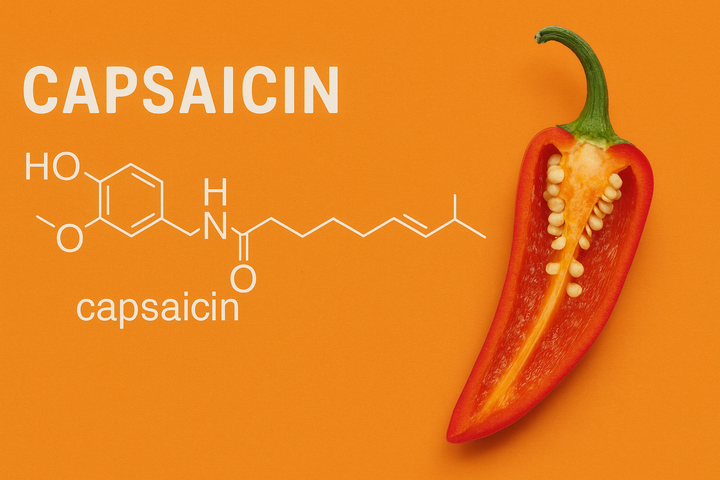 Capsaicin molecule