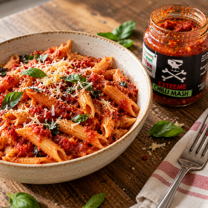 Chilli Mash Arrabbiata Pasta