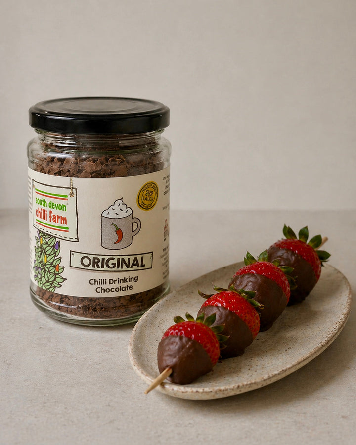 Chilli Chocolate Covered Strawberries