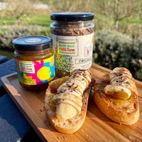 Sweet & Spicy Banana Chilli Toast