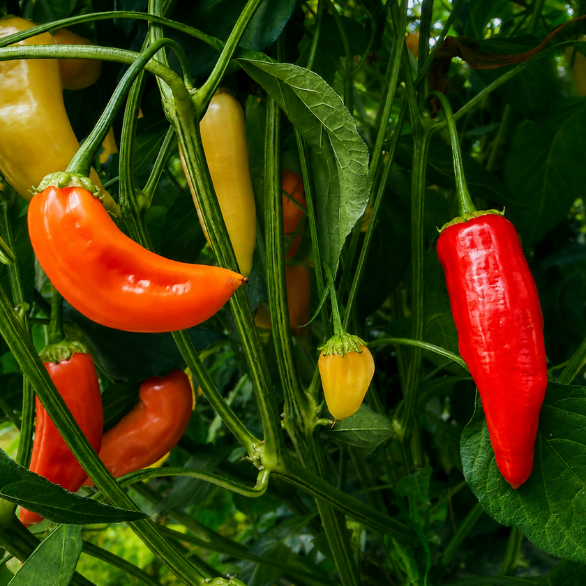 Fresh Aji Red Chillies