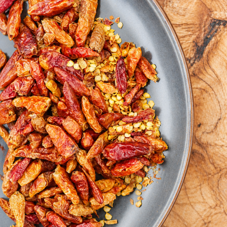 Dried Bird's Eye Chillies (Imported)