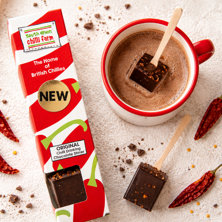 Original Chilli Drinking Chocolate Stirrer