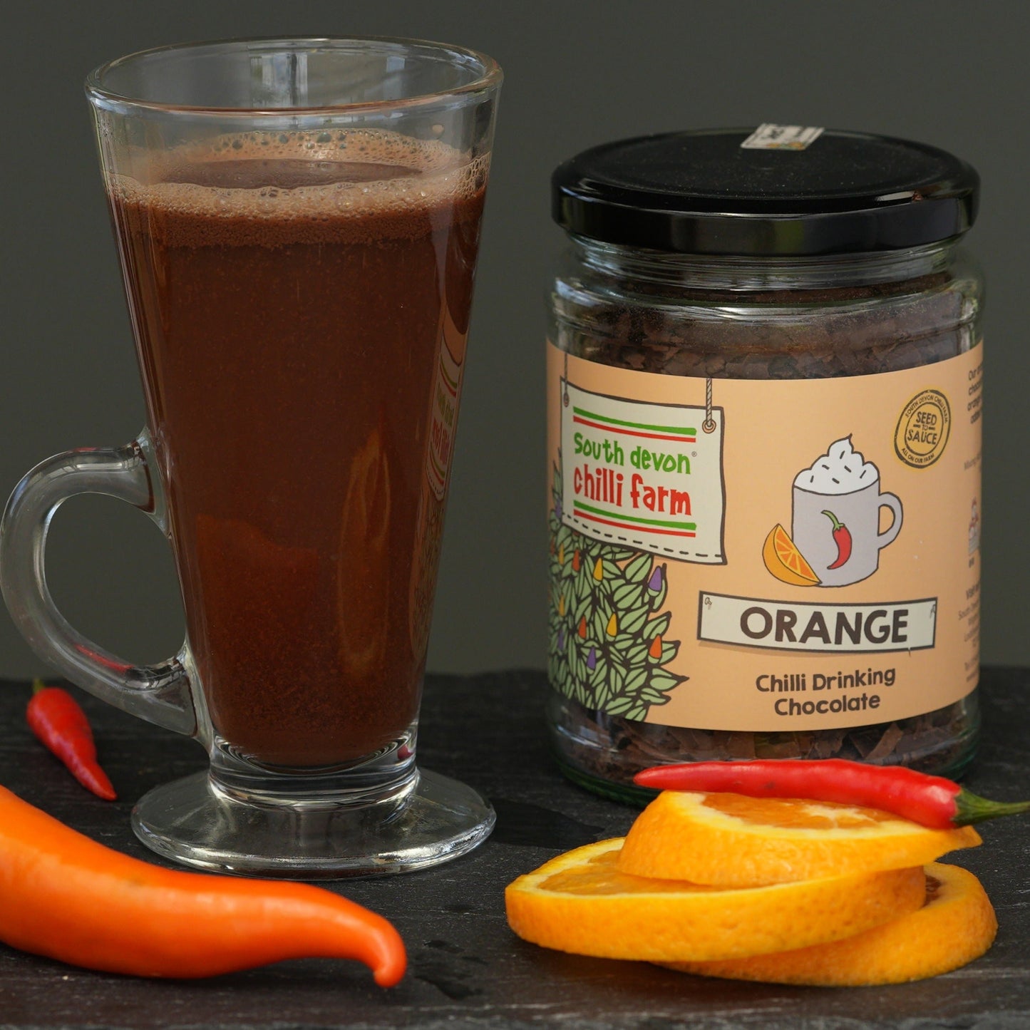 Orange Chilli Drinking Chocolate