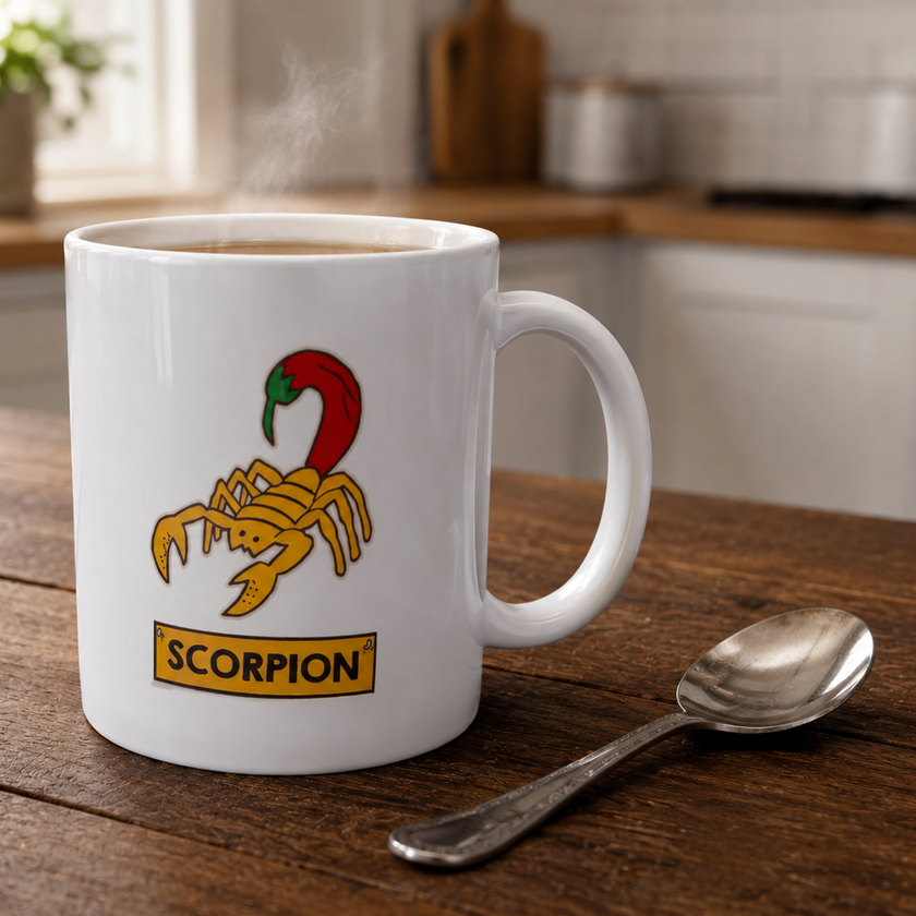Scorpion Chilli Mug