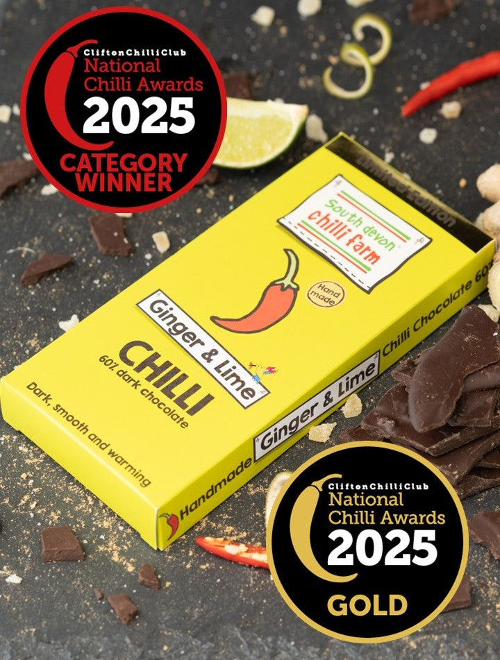 Ginger & Lime Chilli Chocolate – South Devon Chilli Farm
