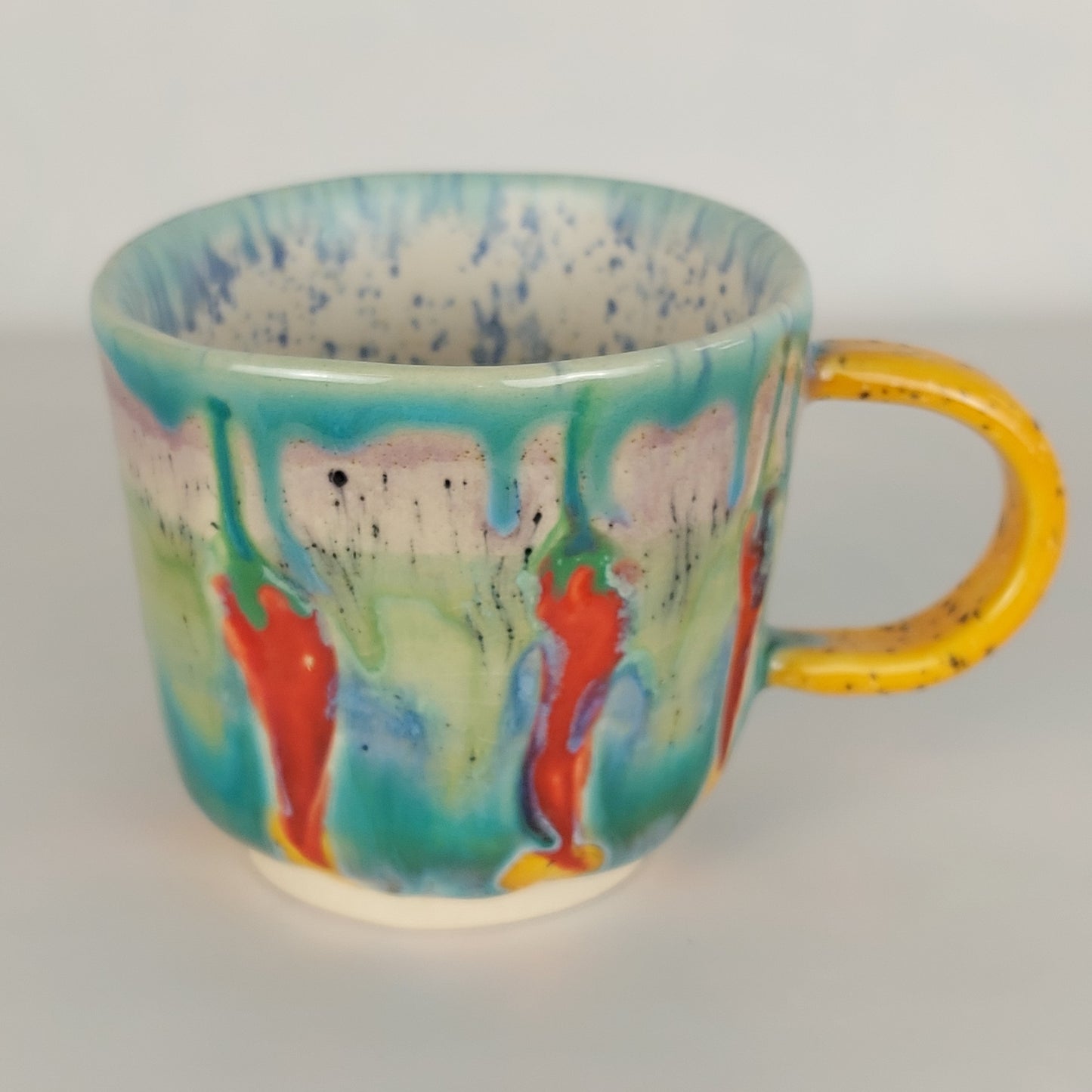 Handmade Chilli Ceramic Mug (Medium)