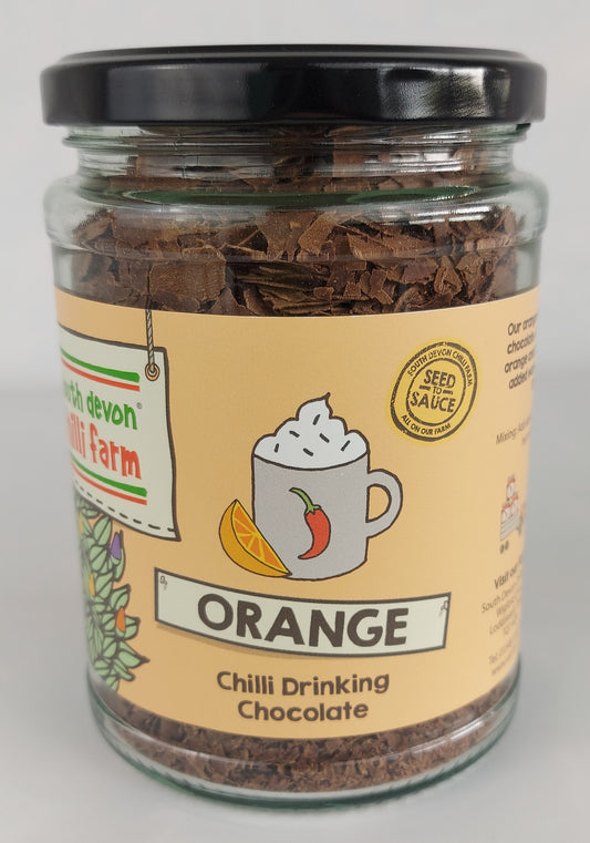 Orange Chilli Drinking Chocolate in a Jar (200g)