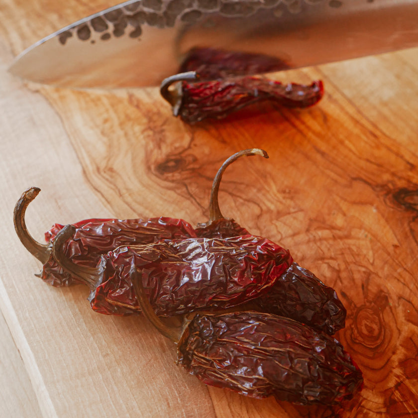 Dried Chipotle Chillies (Home Grown)