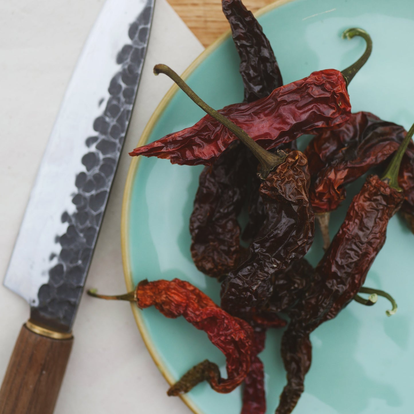 Dried Kashmiri Chillies (Home Grown)