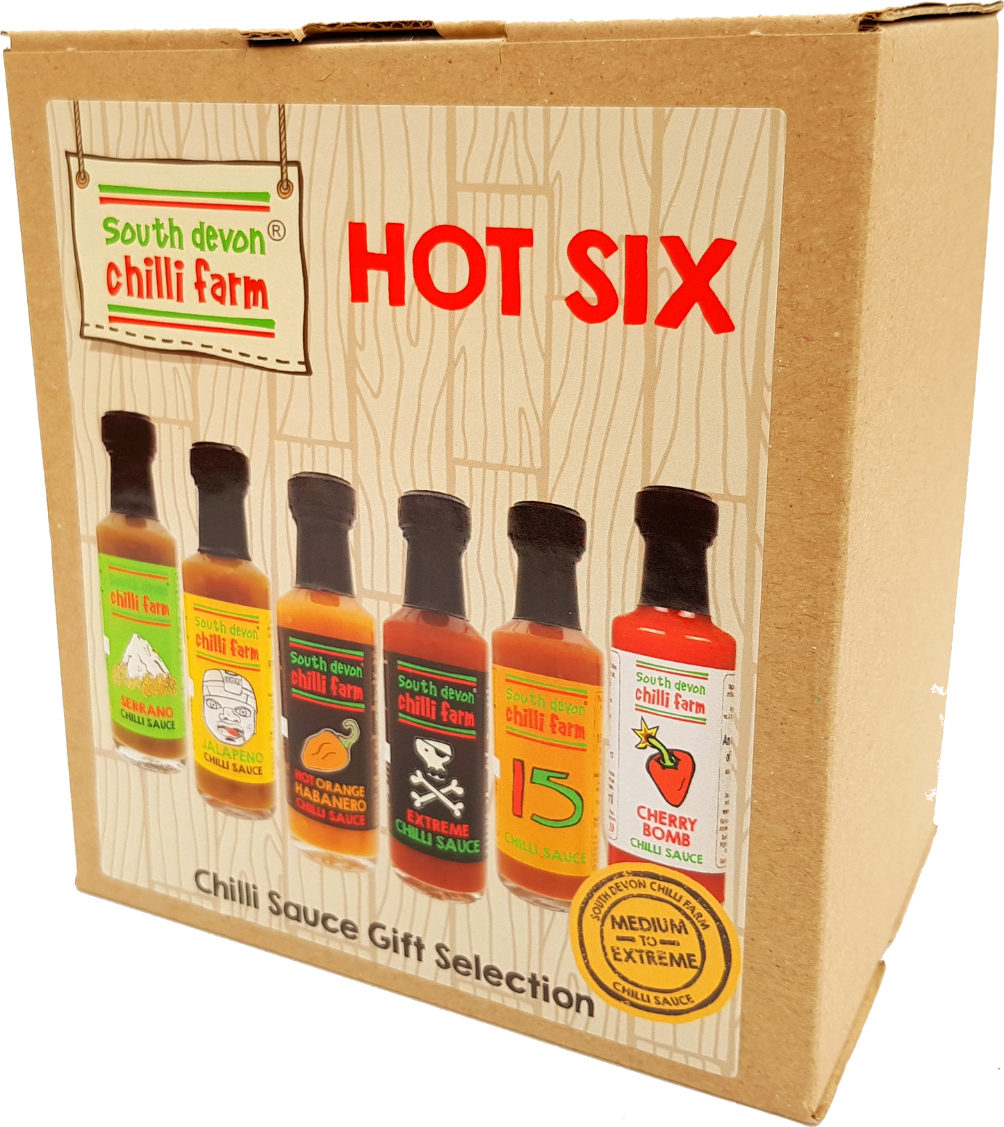Hot Six Sauce Gift Pack