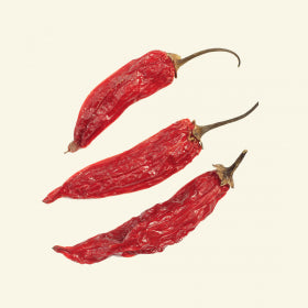 Dried Aji Red Chillies (Home Grown)