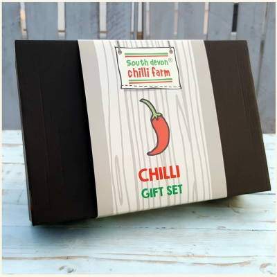 Chilli Gift Selection (Black Hamper Box)
