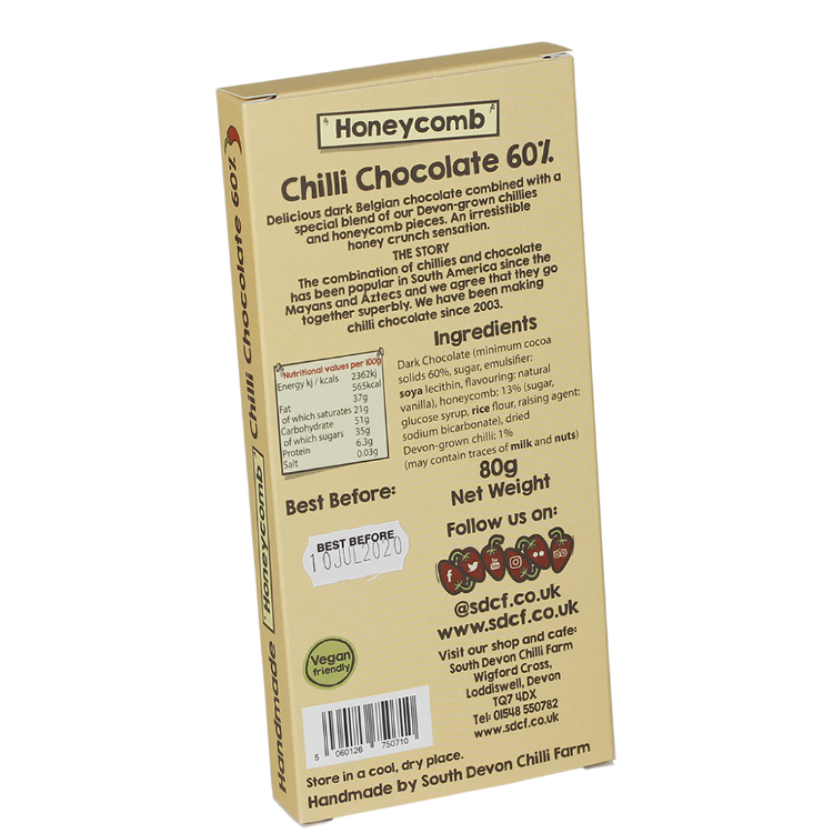 Honeycomb Chilli Chocolate (80g)