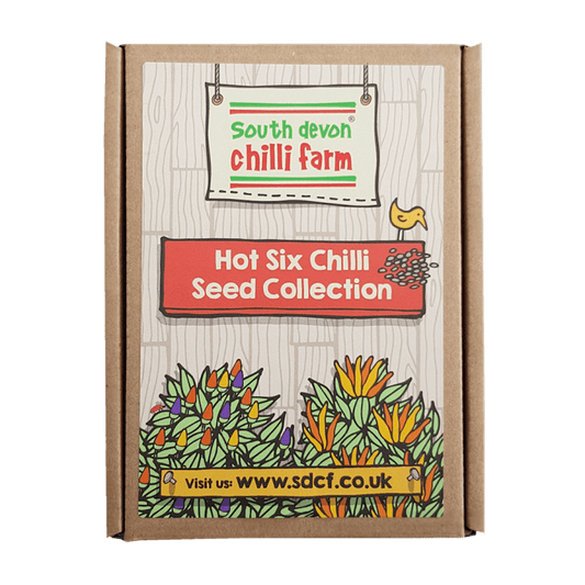 Hot Six Chilli Seed Gift Set in Box