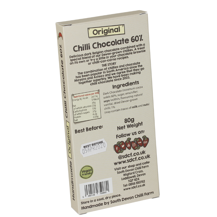 Original Chilli Chocolate (80g)