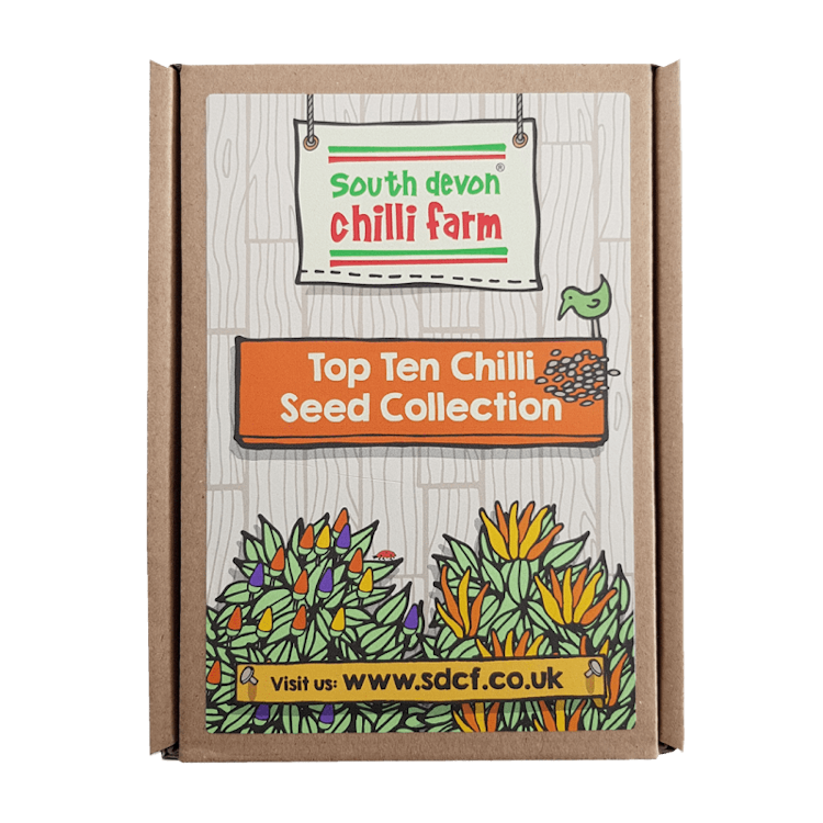 Top 10 Chilli Seed Gift Set in a Gift Box