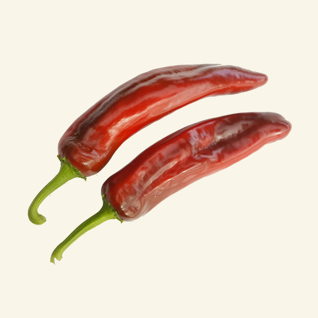 Fresh Anaheim (Hatch) Chillies - Red (2 fruits)