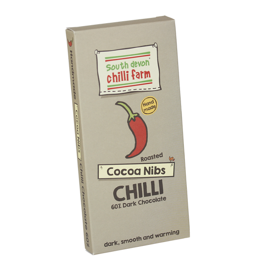 Cocoa Nibs Chilli Chocolate (80g)